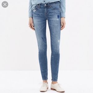 MADEWELL Novelty Paint Splatter Jeans